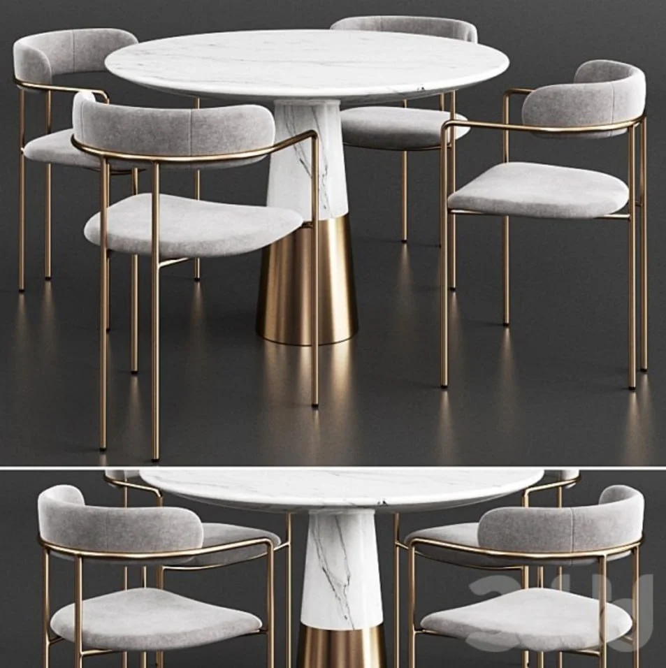 West Elm & CB2 Dinning Set 3